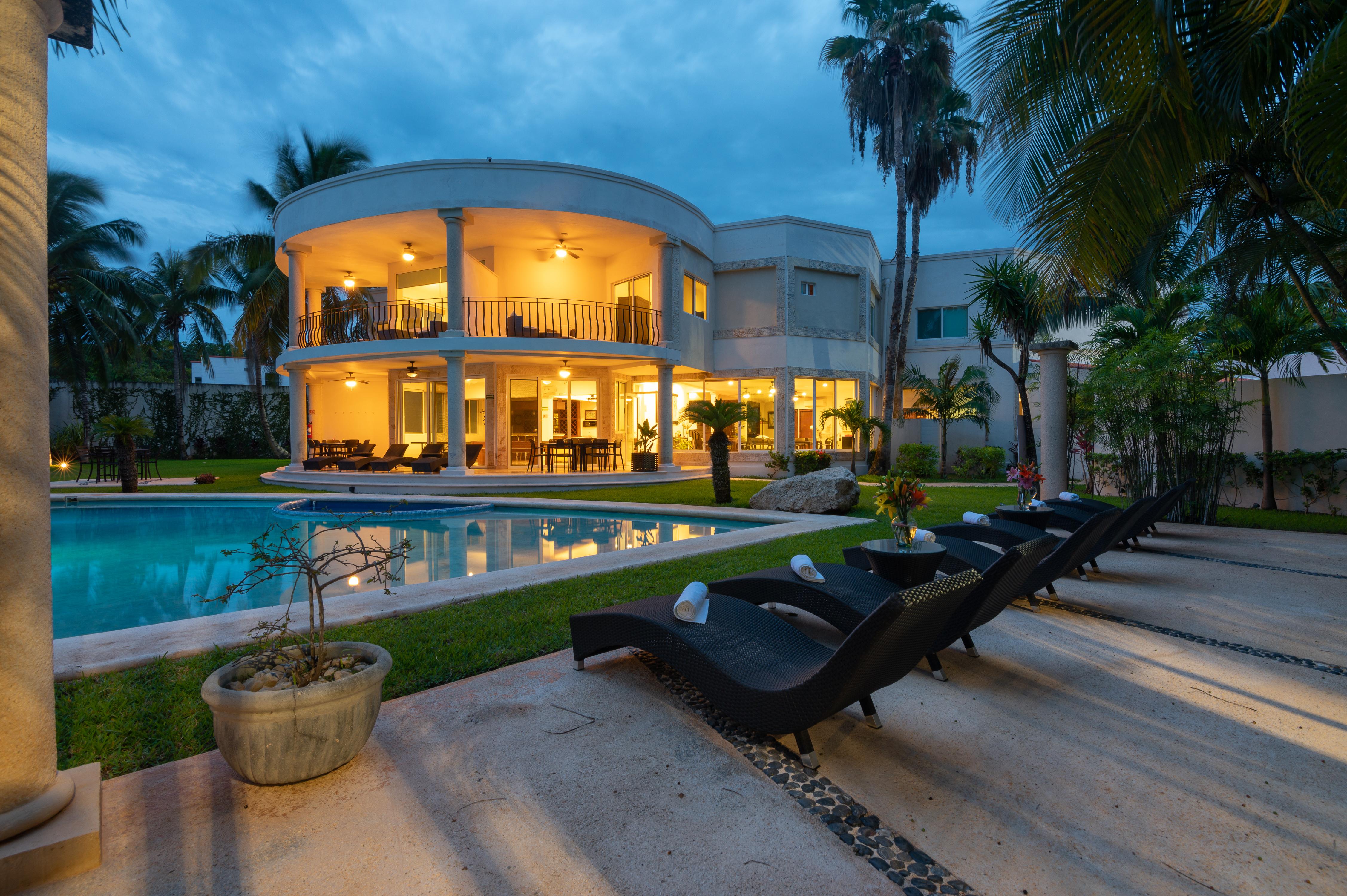 Villa Palmeras 칸쿤 외부 사진